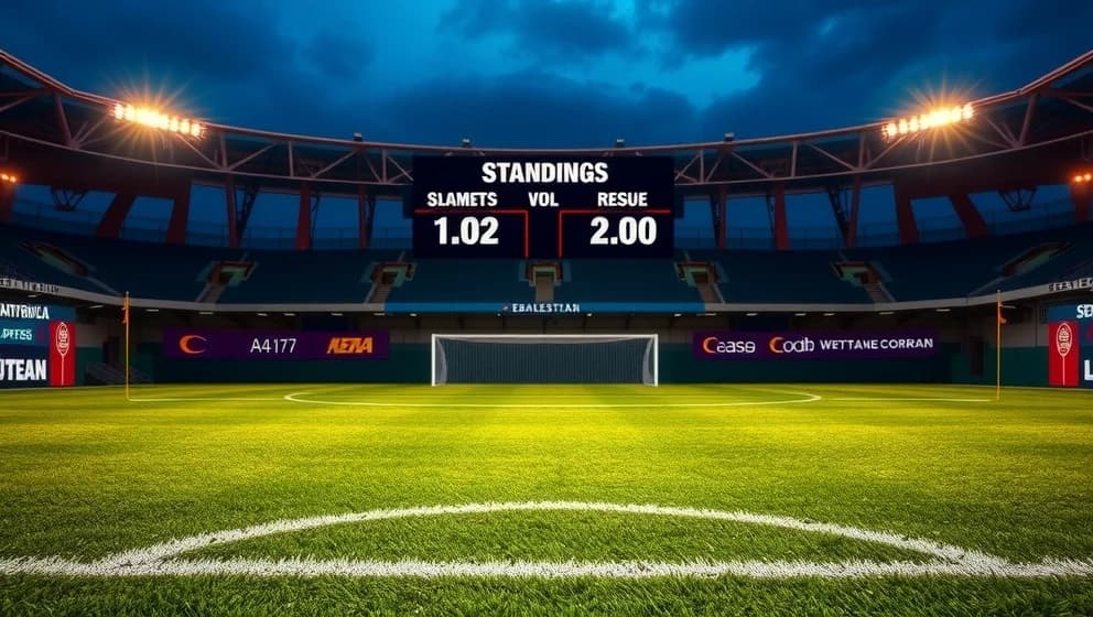 Poängställning i Sandvikens IF fotboll